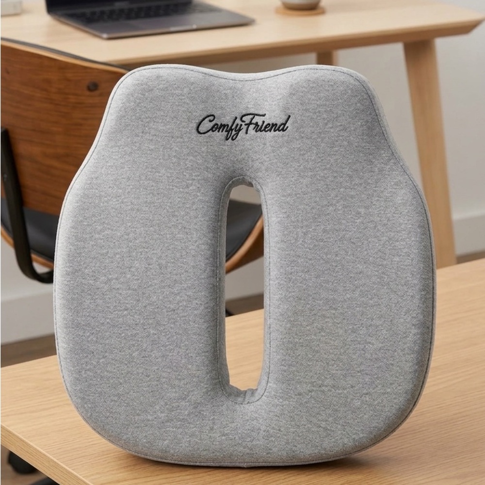 ComfiFriend Gray Seat Cushion